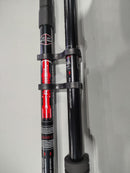 COSTWAY EXPANDABLE TREKKING STICKS - BLACK/RED - Like New