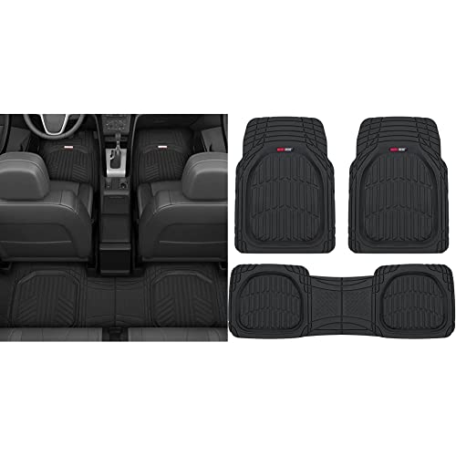 Motor Trend Floor Mats for Cars Full Set FlexTough Floor Mats Weather Mats - Like New