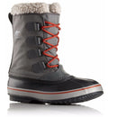 SOREL MENS 1964 PAC NYLON WINTER SNOW BOOTS - SIZE: MEN 11 - DARK FOG/SHARK - Like New
