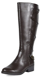 TOETOS Women's Ankor Brown Fashion Knee High Riding Boots Size 8.5 M US - Like New