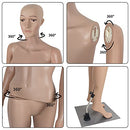 Female Mannequin Full Body Dress Form Stand 69" Adjustable Plastic - WHITE - Brand New