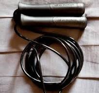 2" Weighted Jump Rope - Black - All In Motion™: Polypropylene, TPR, TPU - Like New
