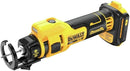 DEWALT 20V MAX XR Brushless Drywall Cut-Out Tool Tool Only DCE555B - Yellow - Like New