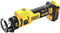 DEWALT 20V MAX XR Brushless Drywall Cut-Out Tool Tool Only DCE555B - Yellow Like New