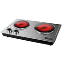 DIDO 1800W Ceramic Electric Hot Plate Cooking Dual 7.1" Infrared Burners - NEW - Brand New