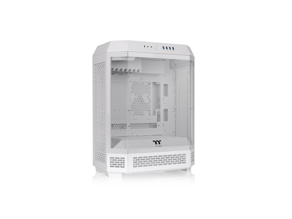 Thermaltake Tower 600 Snow Mid-Tower ATX Case; 3 Tempered Glass Panels;