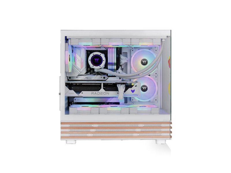 Thermaltake View 270 Plus WS ARGB; Mid Tower; 3x120mm Lite Fans Included; 360mm