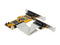 StarTech.com PEX8S1050LP 8-Port PCI Express Serial Card - 16C1050 UART RS232 -