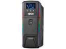 Tripp Lite UPS 1000VA 600W 120V Pure Sine Wave Gaming UPS Battery Backup - LCD,