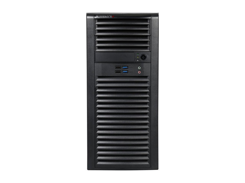 Supermicro Superchassis Cse-732D4-903B 900W Mid-Tower Sever Chassis (Black)