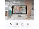 Insta360 Link 2C 4K AI Webcam, Standard Bundle, Arctic White