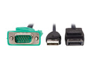 Tripp Lite P778-006-DP VGA to DisplayPort and USB Adapter Cable Kit 6 ft. 1.8 m