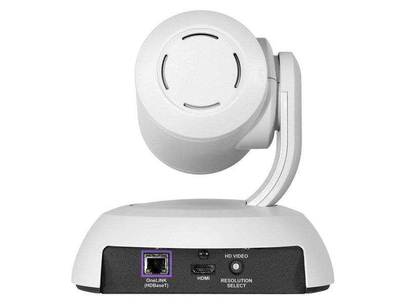 Vaddio RoboSHOT 12E HDBT OneLINK HDMI Conference Camera White 99999600100W