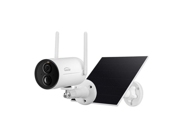 Gyration Cyberview 3010 3MP Smart WiFi Bullet Camera w/ Solar Panel