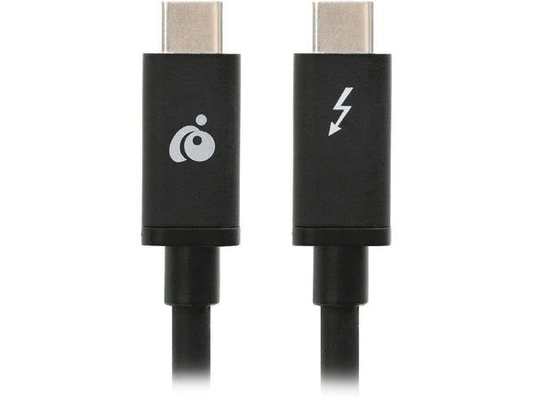 IOGEAR GCS72U Thunderbolt Cable USB-C M-M 6.56ft Black