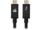 IOGEAR GCS72U Thunderbolt Cable USB-C M-M 6.56ft Black