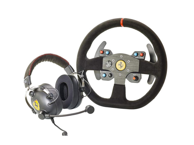 ThrustMaster Ferrari Alcantara Race Bundle (PS4, XOne & Windows) Headphones and