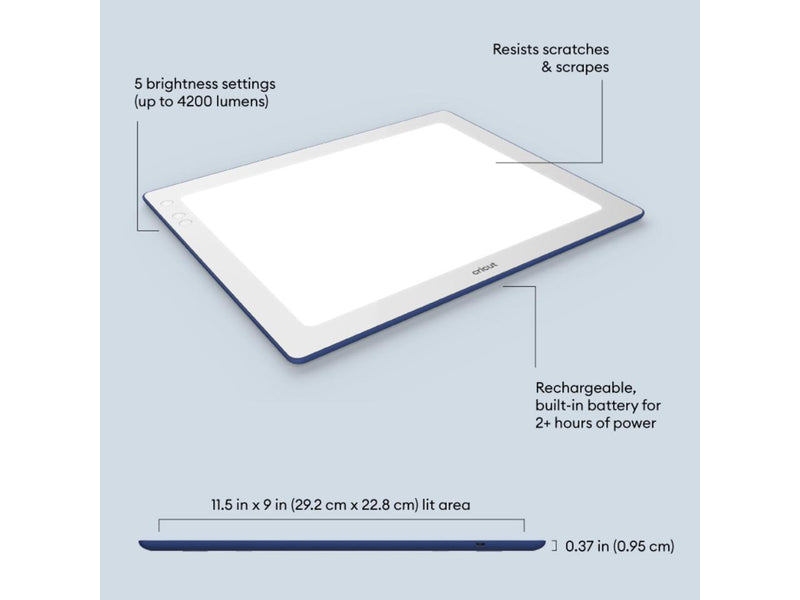 Cricut BrightPad Go | Light Pad 13.5in?x11in?x0.37in 2007466