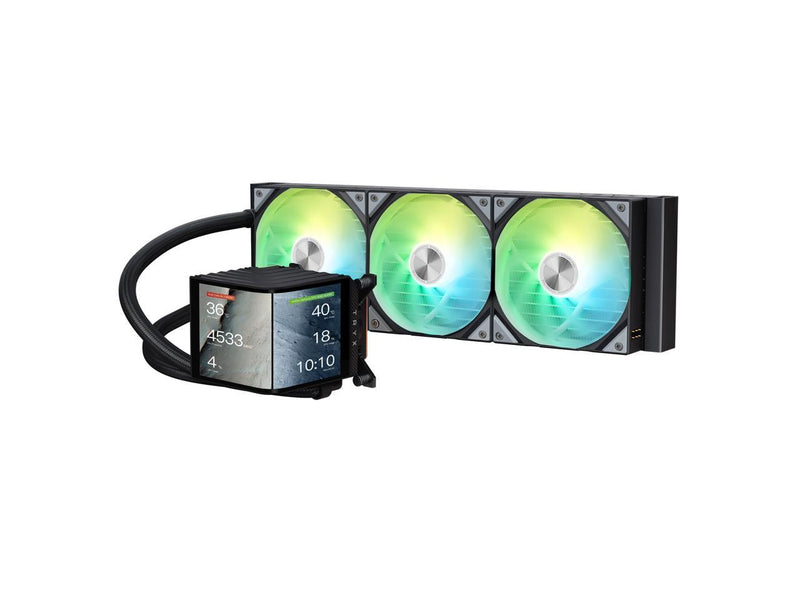 TRYX PANORAMA 360 ARGB 360mm AIO 6.67'' AMOLED Curved Screen 3D Anamorphic
