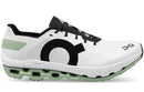 57.98995 ON CLOUDBOOM ECHO MEN'S SNEAKERS, SIZE 13, WHITE/BLACK/GREEN Like New