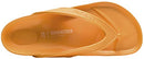 1015495 BIRKENSTOCK UNISEX-ADULT WOMENS HONOLULU SIZE MEN 4 WOMEN 6 ORANGE - Like New