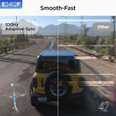 KOORUI 24" Computer Monitor FHD 1920 x 1080p 100Hz VA 3000:1 24N1A - BLACK - Like New