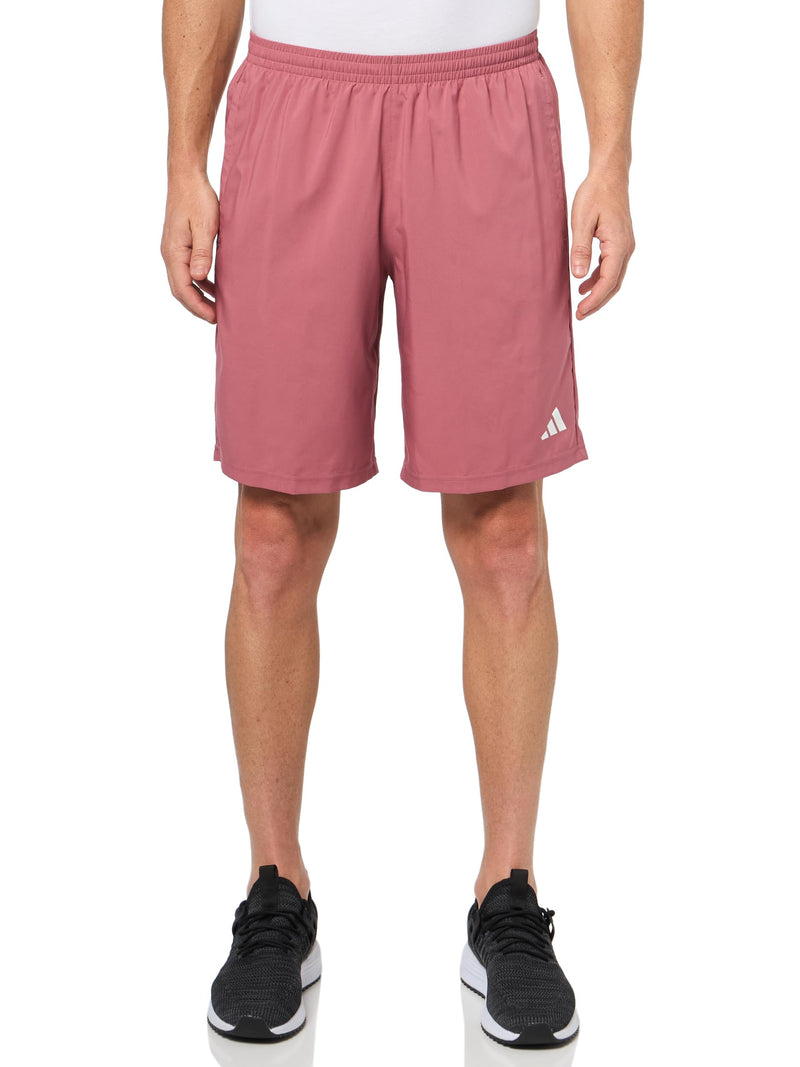 ADIDAS MEN AEROREADY OWN THE RUN SHORTS PRELOVED CRIMSON SIZE: M9 - Brand New
