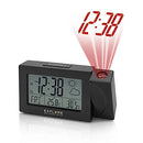EXPLORE SCIENTIFIC PROJECTION CLOCK, WEATHER FORECAST, OUTDOOR SENSOR - GRAY - Like New