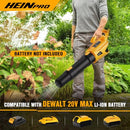 Heinpro Cordless Leaf Blower, 500 Cfm/150 Mph, Tool Only HP-L20TT - Yellow - Like New