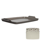 Goodful All-in-One Double Burner Griddle, Ceramic Nonstick, Durable Cast Aluminu - Like New