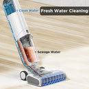 JOYAMI Wet Dry Vacuum Cleaner Cordless Floor Washer and Mop JQX020 - WHITE Like New