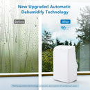 GARVEEHOME 14000 BTU PORTABLE AIR CONDITIONERS, 3 IN-1 FREE STANDING - WHITE - Like New