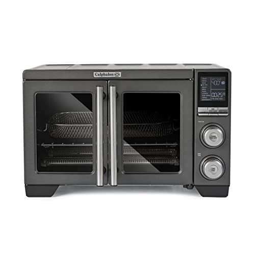CALPHALON PERFORMANCE COUNTERTOP FRENCH DOOR AIR FRYER OVEN - - Scratch & Dent