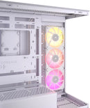 CORSAIR ICUE LINK 3500X RGB TEMPERED GLASS MID-TOWER PC CASE 3X - WHITE - Like New