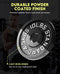 ABOVEGENIUS CAST IRON 2-INCH OLYMPIC WEIGHT PLATES, 35LBS, AG-OPS35 - BLACK - Like New