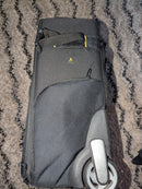 NEEWER BLACK NYLON CONVERTIBLE ROLLING CAMERA BACKPACK CASE BAG - BLACK - Like New