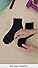 HANES WOMEN'S 6-PAIR COMFORT FIT ANKLE SOCKS SIZE: WOMEN 8-12 BLACK - Brand New