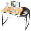 Cubiker 47" Home Office Writing Study Laptop Table Modern Simple Style - Black - Like New