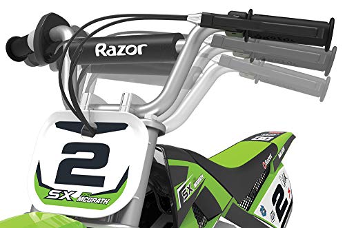 RAZR SX350 DIRT ROCKET MCGRATH ELECTRIC MOTOCROSS, 15128034 - GREEN - Like New