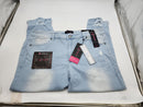 CoverGirl Slim-Fit Collection VIP Ripped Distressed Denim Size: 20W Faded Wash - Like New