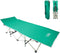 OSAGE RIVER CAMPING COT FOR ADULTS - RATED FOR 300 LBS - MINT GREEN - Like New