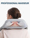 NEKTECK BACK MASSAGER WITH SOOTHING HEAT - PALE GRAY - Like New