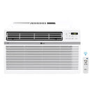 LG 18,000 BTU Smart Window Air Conditioner 230/208V Cools Room LW1821ERSM White - Like New