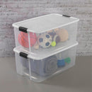 STERILITE 116 QUART ULTRA LATCH STORAGE BOX 1 PACK -CLEAR - Brand New