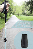 Far North Exchange Teal Aluminum Trekking Poles - Brand New