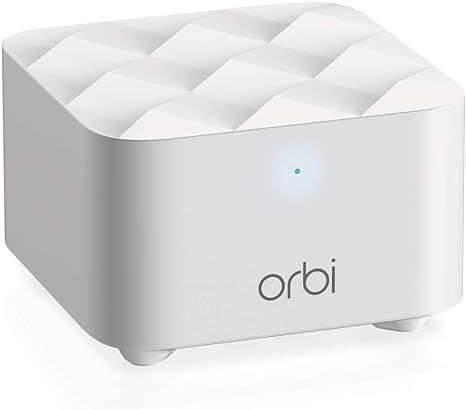 NETGEAR Orbi Mesh WiFi Add-on Satellite Works Your Orbi Router RBS10 - White Like New