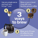 HAMILTON BEACH FLEXBREW TRIO COFFEE MAKER, SINGLE SERVE OR 12 - Scratch & Dent