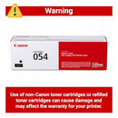 CANON GENUINE 054 BLACK TONER CARTRIDGE LBP622CDW LBP623CDW MFCUPMGWJJIS - BLACK - Brand New