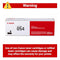 CANON GENUINE 054 BLACK TONER CARTRIDGE LBP622CDW LBP623CDW MFCUPMGWJJIS - BLACK - Brand New