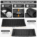 Nictemaw Camping Cot Comfortable Velvet Mattress 900 LBS Duty Black -NEW - Brand New